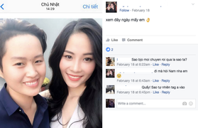 Người tình đồng tính tung bằng chứng 'tố' chị gái Nam Em nói dối vì muốn nổi tiếng