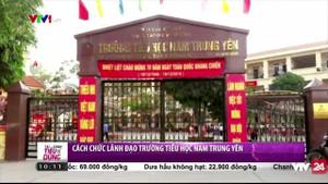 Video: Cách chức hiệu trưởng, hiệu phó trường tiểu học Nam Trung Yên