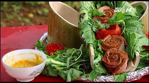 Cách làm cải mèo cuốn thịt bê đậm đà, giàu dinh dưỡng