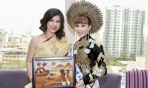 Hoa hậu Quý bà Hoàn vũ Hằng Nguyễn hội ngộ dàn Hoa hậu quốc tế