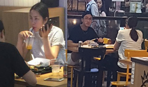 Tăng Thanh Hà bụng bầu sắp sinh, đi ăn cùng chồng thiếu gia