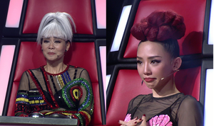 Trực tiếp tập 2 Giọng hát Việt 2017: Thu Minh, Tóc Tiên bật khóc trên ghế nóng