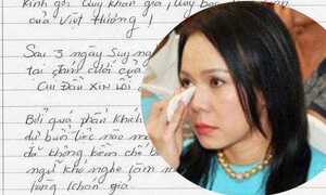 Việt Hương viết thư tay, cúi đầu xin lỗi vì diễn hài tục tĩu