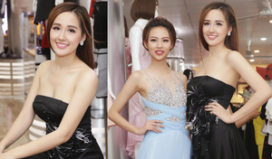 Hoa hậu Mai Phương Thuý diện đầm cúp ngực trễ nải khoe vẻ sexy