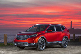 Honda CR-V 2017 lộ diện với ngoại hình 'táo bạo'