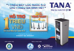 'Một triệu máy lọc nước R.O cho một triệu gia đình Việt'