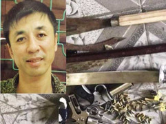 Bị tố cáo tội đánh người, khám nhà ra hàng loạt vũ khí