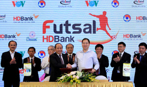VOV đồng hành cùng VFF tổ chức giải Futsal VĐQG HDBank 2017