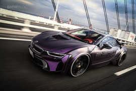 BMW i8 'xăm trổ' cá tính như như bước ra từ vũ trụ DC Universe