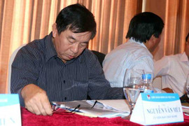 Trưởng ban trọng tài Nguyễn Văn Mùi 'chuyển giao quyền lực'
