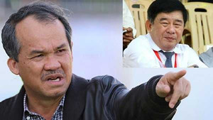 Trưởng ban trọng tài đi nước cờ lùi, bầu Đức cười lớn