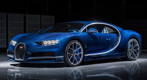 Siêu xe Bugatti Chiron sẵn sàng lộ diện với diện mới