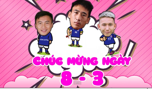 Ngày Quốc tế phụ nữ 2017: Nghiêm Xuân Tú cùng đồng đội hết lời cảm ơn mẹ và vợ