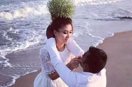 Ảnh cưới ngọt ngào của diễn viên Nguyệt Ánh và chồng Ấn Độ