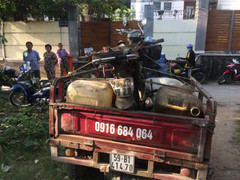 Triệt phá đường dây rút ruột xăng dầu cực lớn ở Sài Gòn