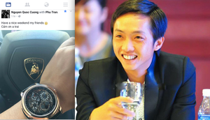 Cường Đô La lại gây 'sốc' khi khoe siêu xe 20 tỷ đồng, đồng hồ 13 tỷ đồng