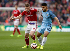Nhẹ nhàng hạ Middlesbrough, Man City vào bán kết FA Cup