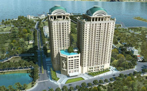 Dự án 'khủng' bên hồ Tây của Tân Hoàng Minh chính thức cất nóc