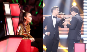 Gặp sự cố âm thanh, học trò của Thu Minh mất bình tĩnh trên sân khấu