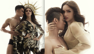 Hương Giang chuyển giới sexy trong bộ ảnh bị tố 'đạo nhái' Beyoncé