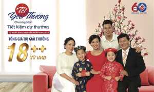 Chương trình tiết kiệm dự thưởng 'Tết Yêu Thương'