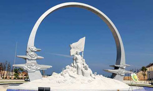 Khu tưởng niệm chiến sĩ Gạc Ma dần hình thành