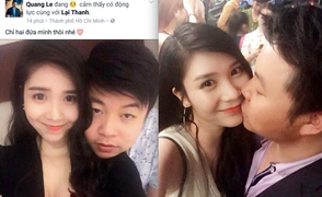 Quang Lê sắp cưới bạn gái hot girl kém 11 tuổi?