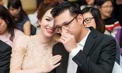 Đan Lê - Khải Anh tình tứ tay trong tay không rời giữa sự kiện