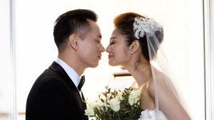 Ảnh cưới của sao 'Ỷ thiên đồ long ký' và bạn trai tỷ phú USD