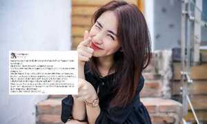 Hòa Minzy viết thư xin lỗi cộng đồng fan Kpop