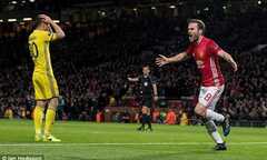 Juan Mata ghi bàn, MU tiến vào tứ kết Europa League