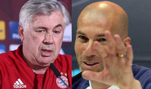 Ancelotti và Zidane 'đấu võ mồm' sau bốc thăm Champions League