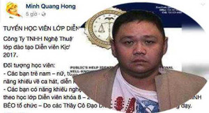 Theo học Minh Béo có thành diễn viên hay lại là nạn nhân tiếp theo của kẻ biến thái?