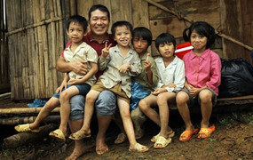 Phim 'Cha cõng con' hé lộ về những diễn viên đặc biệt