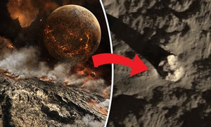 Hé lộ cuộc chiến vũ trụ nhờ 'mảnh vỡ đĩa bay' trên Mặt trăng