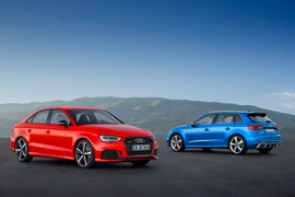 Ngắm Audi RS3 2017 với những tông màu 'nóng bỏng'