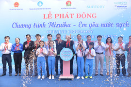 Suntory và Suntory PepsiCo Việt Nam tiếp tục lan tỏa sứ mệnh bảo vệ nguồn nước sạch đến thế hệ trẻ Việt