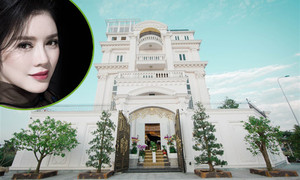 Lý Nhã Kỳ công khai mọi ngóc ngách trong biệt thự dát vàng