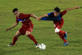 U20 Việt Nam cạnh tranh 'nảy lửa' trên sân tập