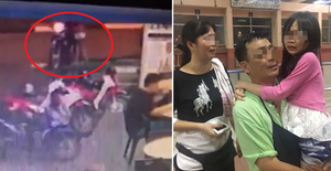 Bé gái bị kẻ xấu bắt cóc trắng trợn ngay trên phố đông người