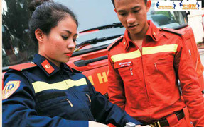 Nữ sinh xuất sắc ĐH Phòng cháy được vinh danh 'Nữ giới có thể làm được'