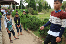 Băng cướp nhí lộng hành trong công viên ở Đà Lạt