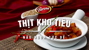 Thịt kho tiêu 'nấu ngon cực dễ'