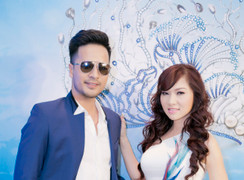 Kavie Trần diện váy 2000 USD, tay trong tay diễn viên Đoàn Thanh Tài dự sự kiện