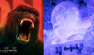 Mô hình Kong bằng băng đầu tiên trên thế giới xuất hiện tại TP.HCM