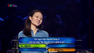 'Thánh nhọ' nhất Ai là triệu phú, trợ giúp 3 lần sai cả 3