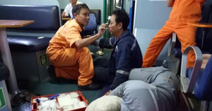 Chìm tàu Hải Thành 26, 9 người mất tích: Tìm thấy một thi thể thuyền viên