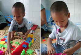 Cuộc sống bé Đạt 'xếp dép' và mẹ đầy ắp niềm vui từ căn phòng trọ nhỏ