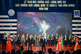 Tân Á Đại Thành đạt giải thưởng Chất lượng Quốc gia 2016