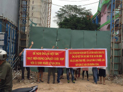 Chậm giao nhà, chủ đầu tư dự án Tân Bình Apartment hứa rồi... để đấy